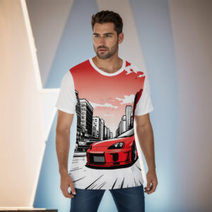 Red JDM Men's O-Neck T-Shirt